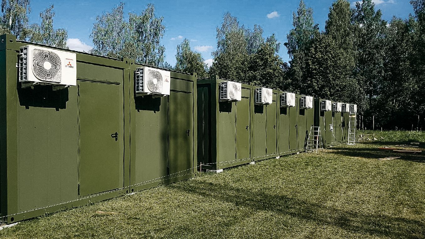 Storage containers for military